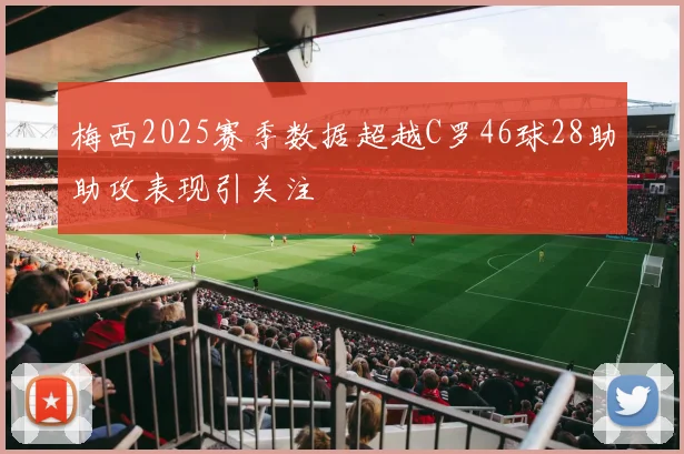 梅西2025赛季数据超越C罗46球28助助攻表现引关注